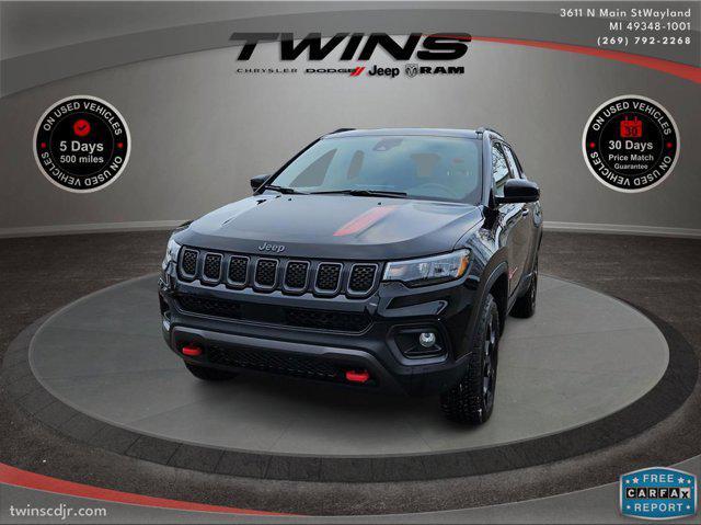 used 2023 Jeep Compass car, priced at $24,200