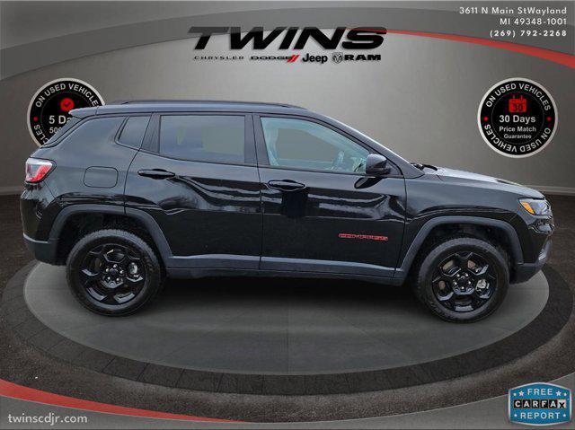 used 2023 Jeep Compass car, priced at $24,200