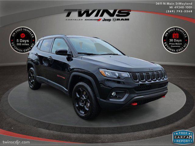 used 2023 Jeep Compass car, priced at $24,200