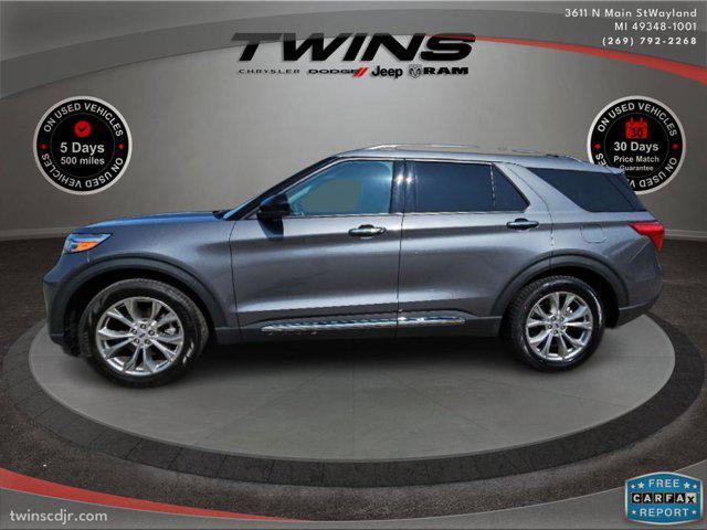 used 2022 Ford Explorer car, priced at $26,500