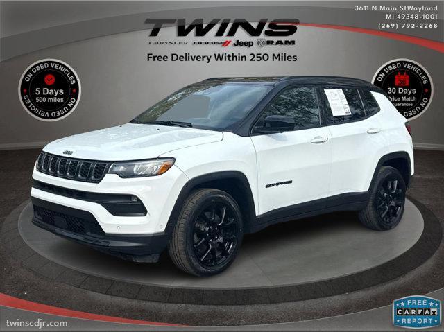 used 2024 Jeep Compass car, priced at $20,500