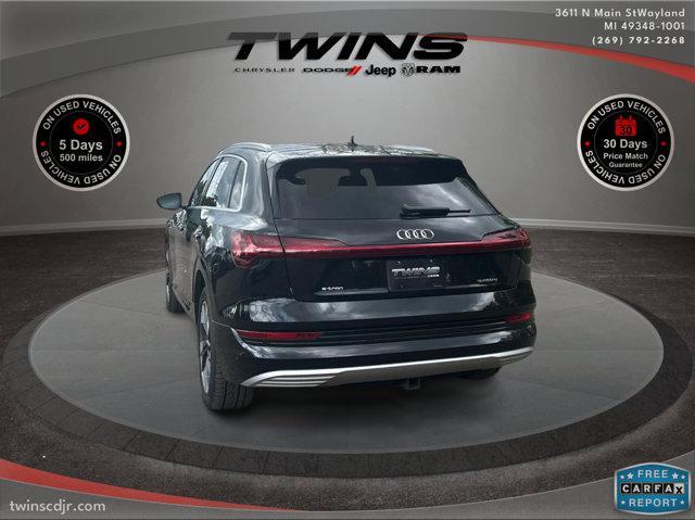 used 2021 Audi e-tron car, priced at $20,000