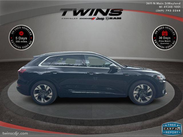 used 2021 Audi e-tron car, priced at $20,000