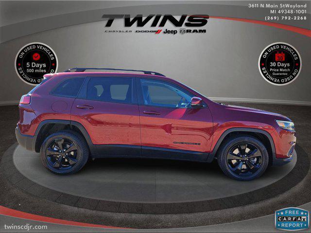 used 2020 Jeep Cherokee car, priced at $19,200