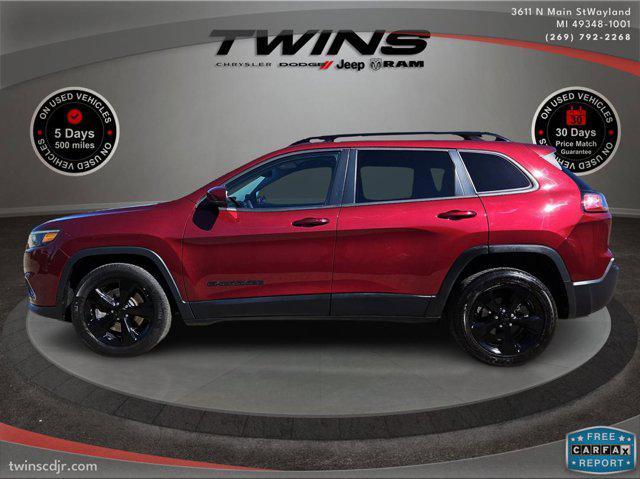 used 2020 Jeep Cherokee car, priced at $19,200