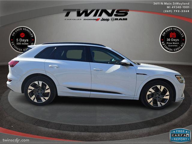 used 2021 Audi e-tron car, priced at $24,700
