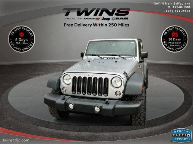 used 2015 Jeep Wrangler car, priced at $11,500