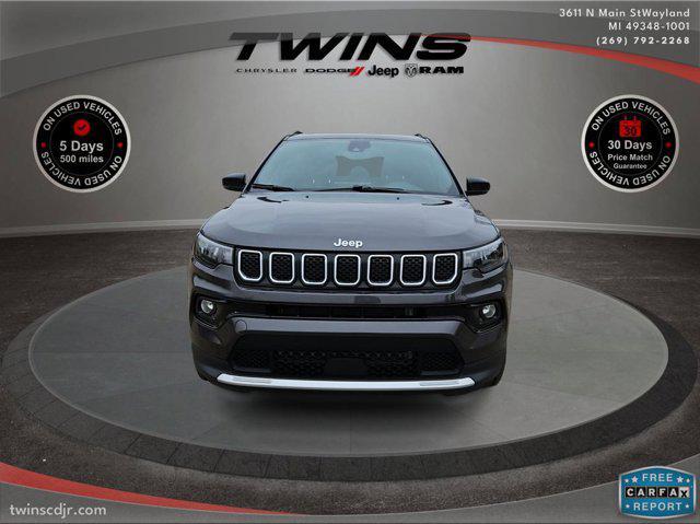 used 2023 Jeep Compass car, priced at $23,500