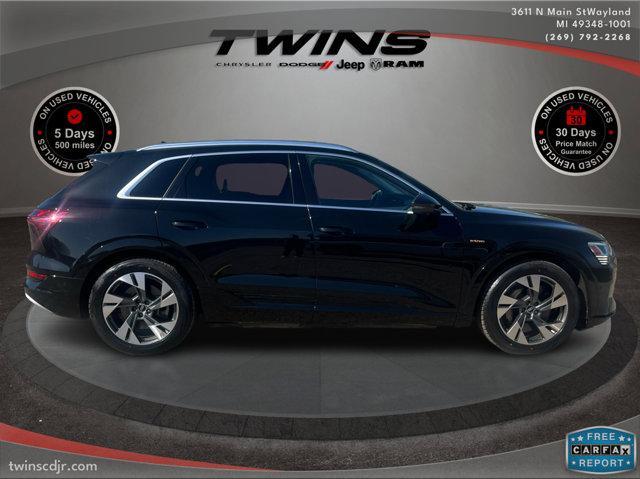 used 2021 Audi e-tron car, priced at $24,700