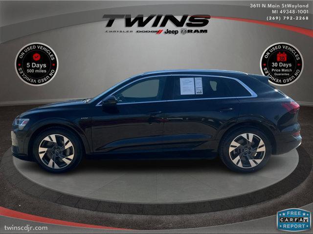 used 2021 Audi e-tron car, priced at $24,700