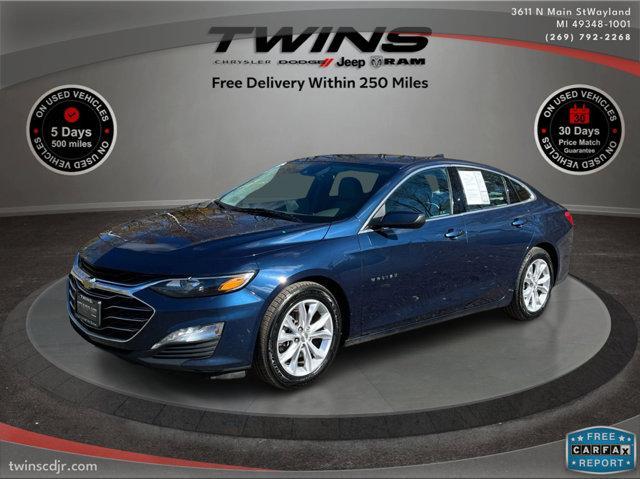 used 2021 Chevrolet Malibu car, priced at $12,800