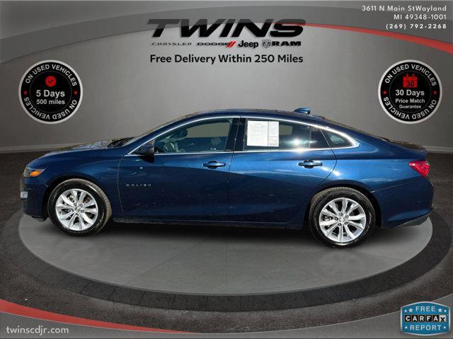 used 2021 Chevrolet Malibu car, priced at $12,800