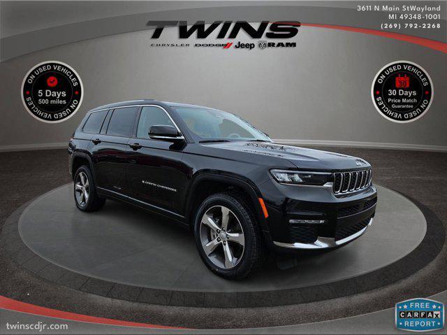 used 2022 Jeep Grand Cherokee L car, priced at $28,600