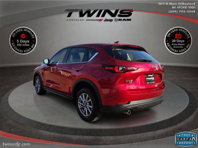 used 2022 Mazda CX-5 car, priced at $21,800