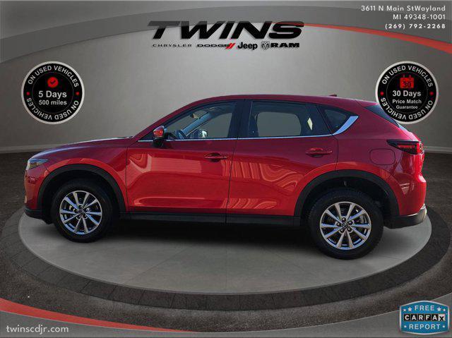 used 2022 Mazda CX-5 car, priced at $21,800