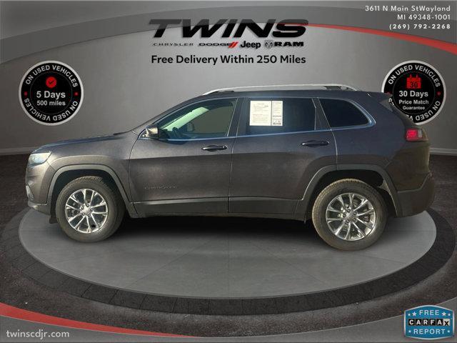 used 2019 Jeep Cherokee car, priced at $12,500
