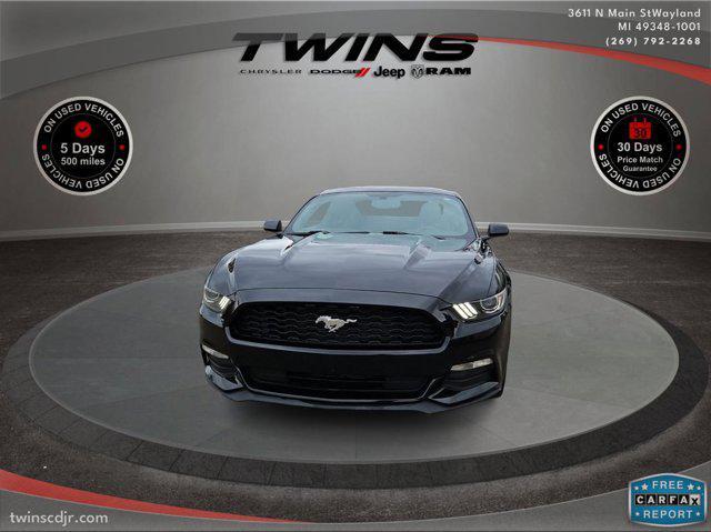 used 2015 Ford Mustang car, priced at $16,500