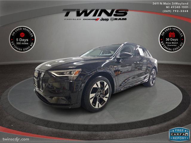 used 2021 Audi e-tron car, priced at $24,500