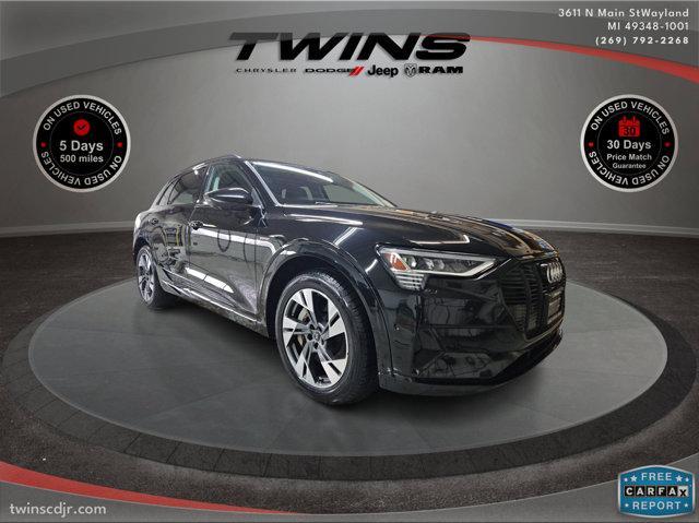 used 2021 Audi e-tron car, priced at $24,500