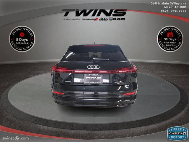 used 2021 Audi e-tron car, priced at $24,500