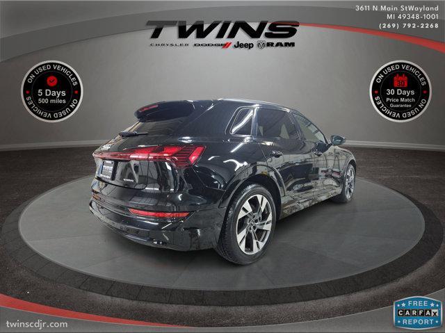 used 2021 Audi e-tron car, priced at $24,500