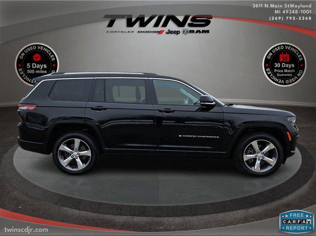 used 2021 Jeep Grand Cherokee L car, priced at $26,000