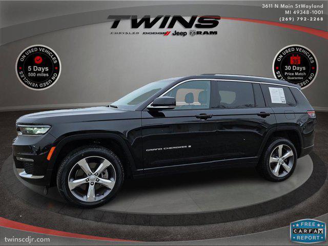 used 2021 Jeep Grand Cherokee L car, priced at $26,000