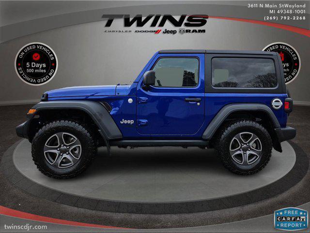 used 2018 Jeep Wrangler car, priced at $24,500