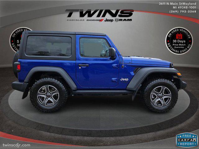 used 2018 Jeep Wrangler car, priced at $24,500