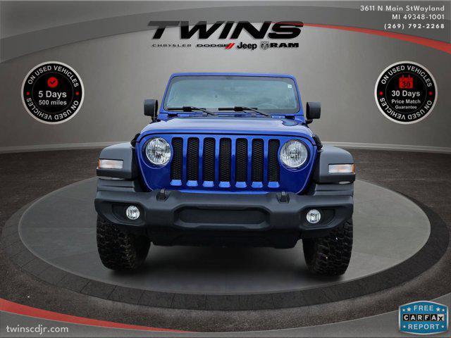 used 2018 Jeep Wrangler car, priced at $24,500