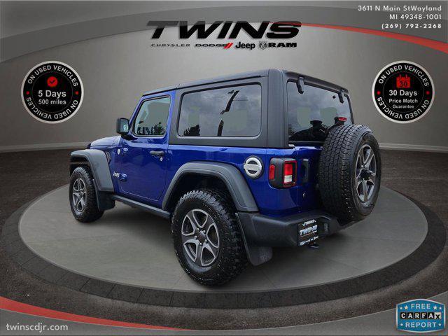 used 2018 Jeep Wrangler car, priced at $24,500