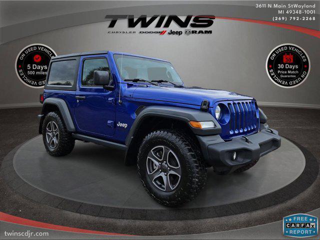 used 2018 Jeep Wrangler car, priced at $24,500