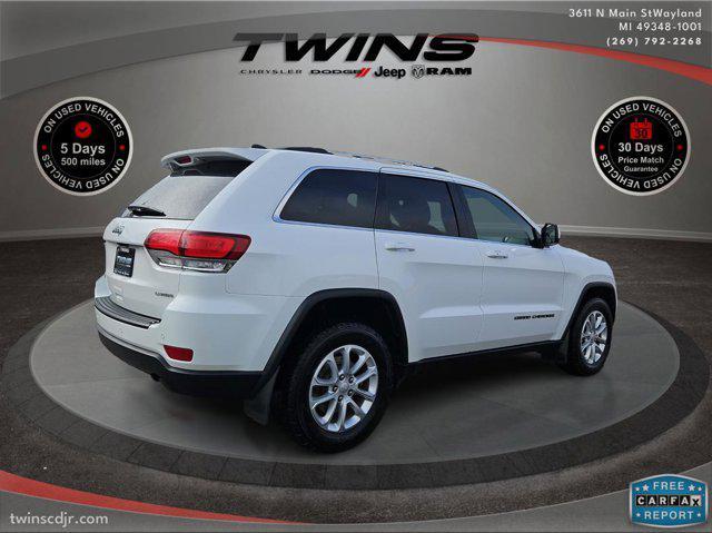 used 2021 Jeep Grand Cherokee car, priced at $23,000