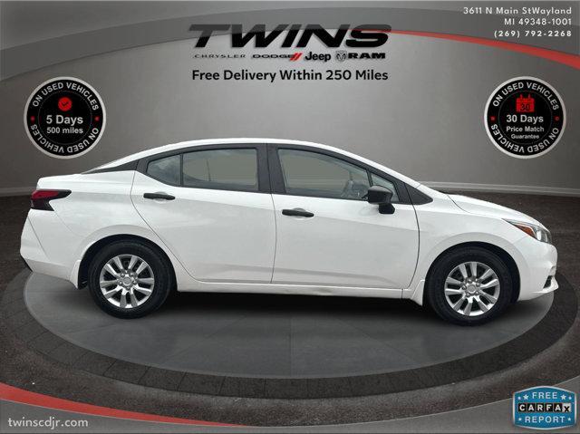 used 2021 Nissan Versa car, priced at $8,850