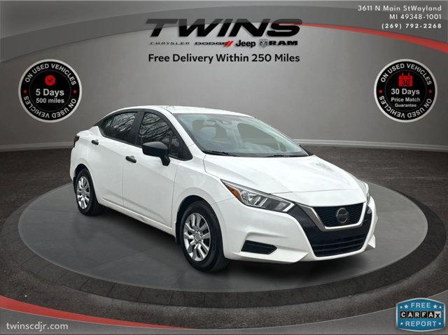 used 2021 Nissan Versa car, priced at $8,850