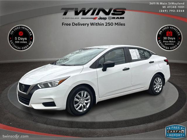 used 2021 Nissan Versa car, priced at $8,850