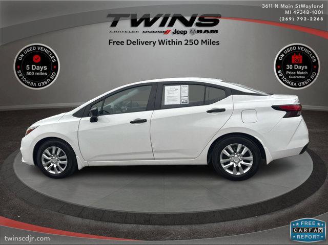 used 2021 Nissan Versa car, priced at $8,850