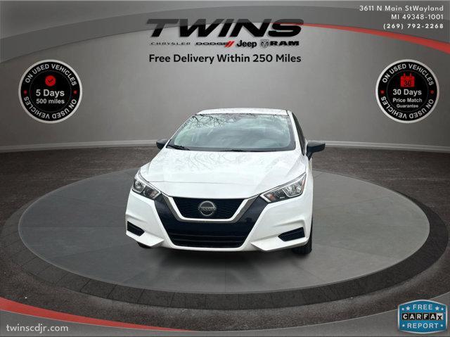 used 2021 Nissan Versa car, priced at $8,850