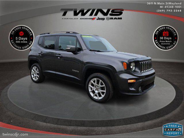 used 2021 Jeep Renegade car, priced at $16,500