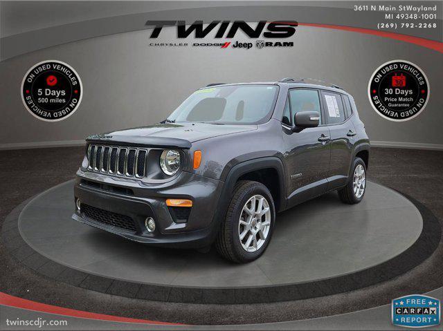 used 2021 Jeep Renegade car, priced at $16,500