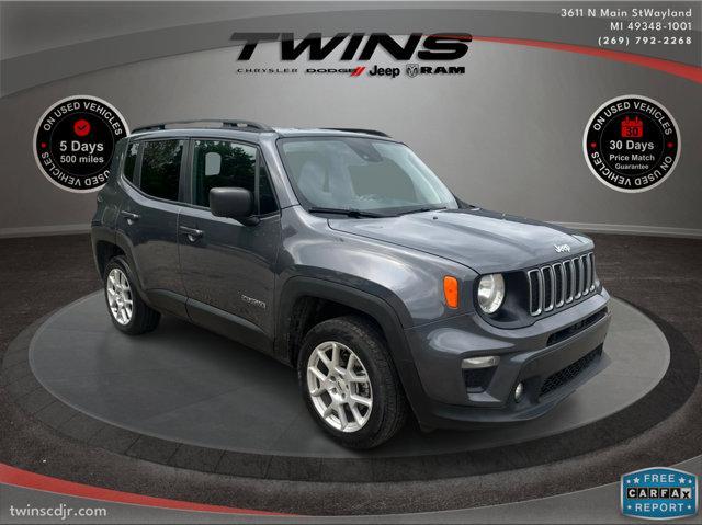 used 2022 Jeep Renegade car, priced at $17,500