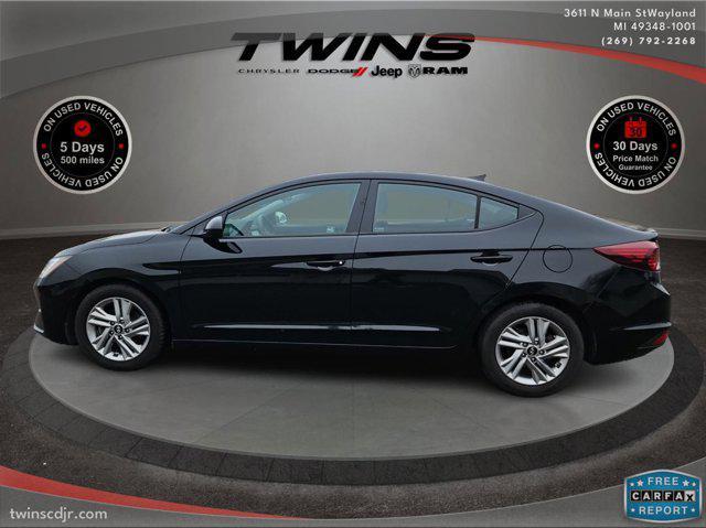 used 2020 Hyundai Elantra car, priced at $12,600