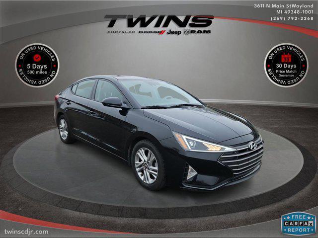 used 2020 Hyundai Elantra car, priced at $12,600