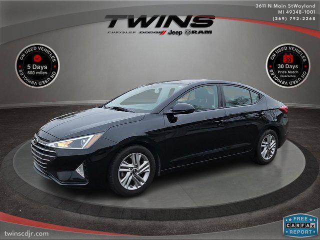 used 2020 Hyundai Elantra car, priced at $12,600