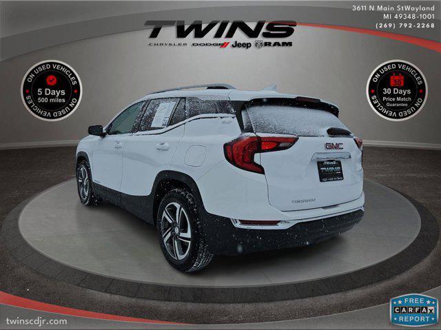 used 2021 GMC Terrain car, priced at $15,800