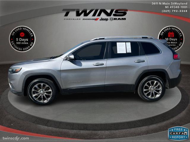 used 2019 Jeep Cherokee car, priced at $13,600