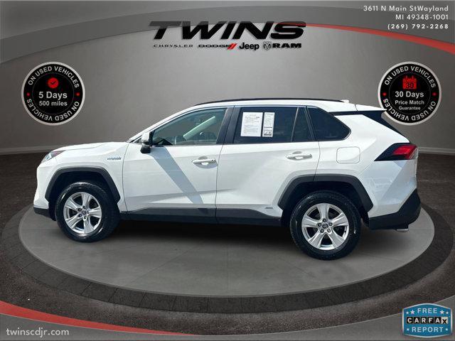 used 2020 Toyota RAV4 Hybrid car, priced at $23,300