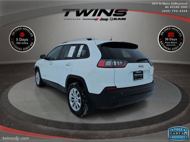 used 2020 Jeep Cherokee car, priced at $14,200