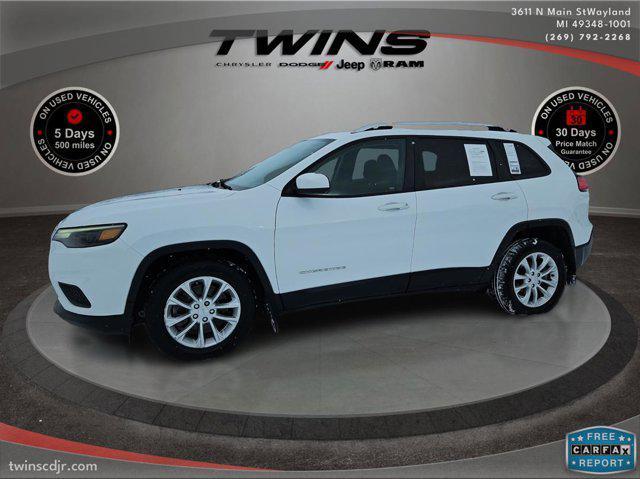 used 2020 Jeep Cherokee car, priced at $14,200