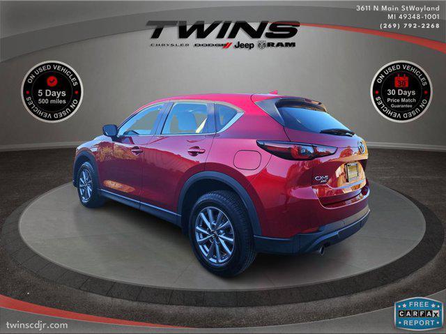 used 2022 Mazda CX-5 car, priced at $21,800